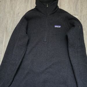 Patagonia Better Sweater Fleece Size Small Black Color